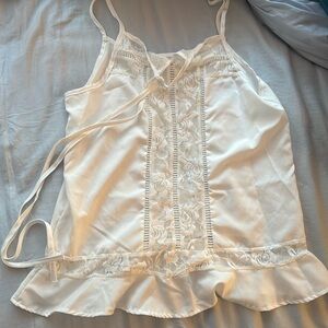 Cute little top for bathing suit + never worn
